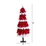 Nearly Natural 5' Pre-Lit Artificial Peppermint Christmas Tree with 150 Microdot LED Lights (T4700)~#|#~991BF46E-2D5F-446C-A6FC7847231E6D13_sc7
