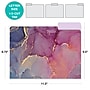 Global Printed Products Heavy Duty Interior File Folders, 1/3-Cut Tab, Letter Size, Paper Stock, Marble, 24/Pack (GPP-0101-B)~#|#~99201FAB-5D4F-4D19-BC8342E93E82D765_sc7