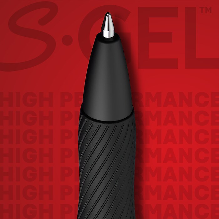 Sharpie S-Gel Retractable Gel Pen, Medium Point, 0.7mm, Blue Ink