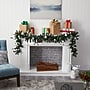 Nearly Natural Ornament and Pinecone Artificial Christmas Garland, 9' (W1106)~#|#~99224E19-4941-4DAF-BA613335CF83C703_sc7