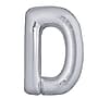 Party City (Air-Filled) 16" "D" Foil Balloon, Silver, 2/Pack (AM60050268-18)~#|#~992B78FB-304E-40A0-927FEB2CDC6D7ED5_sc7