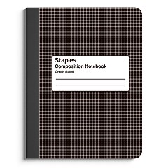 Staples 1-Subject Composition Notebook, 7.5
