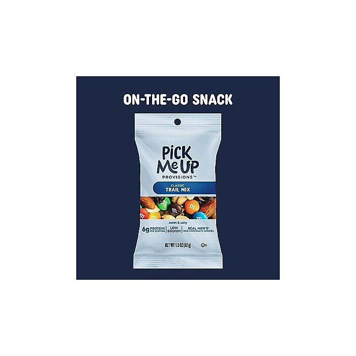 Pick Me Up Provisions Classic Trail Mix, 48 Single-Serve Bags 