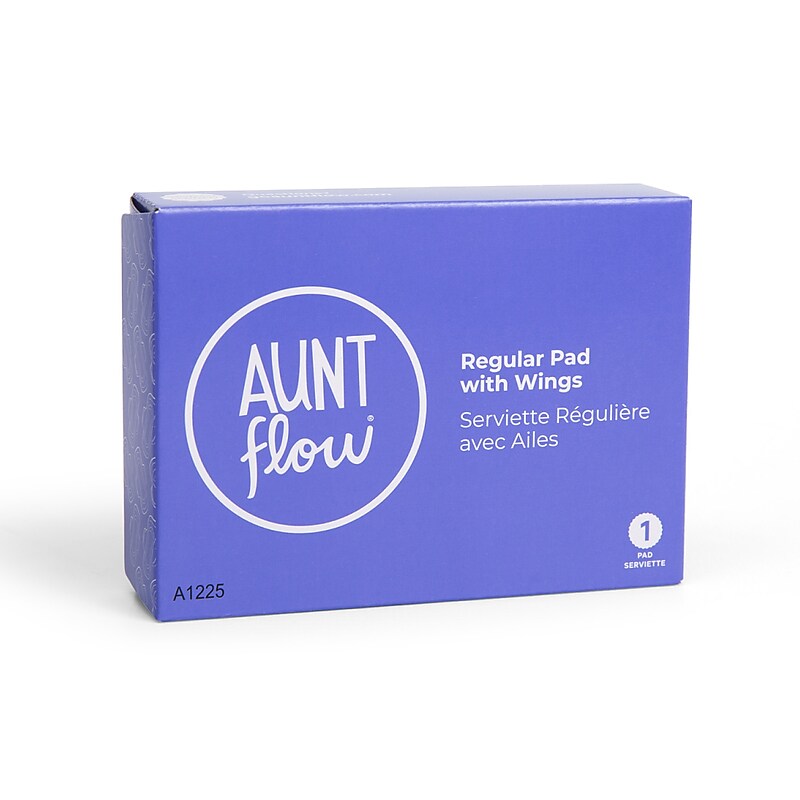 Aunt Flow #4 Vended Value Regular Maxi Pads with Wings, 250/Box (PADS-VIS-BOX-250) image 1