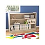 Flash Furniture Bright Beginnings 3-Section Open Storage Unit, 31.5"H x 47.25"W x 12"D, Brown (MK-ME088029-GG)~#|#~99313BB8-3A2A-4097-8F20AF0394004437_sc7