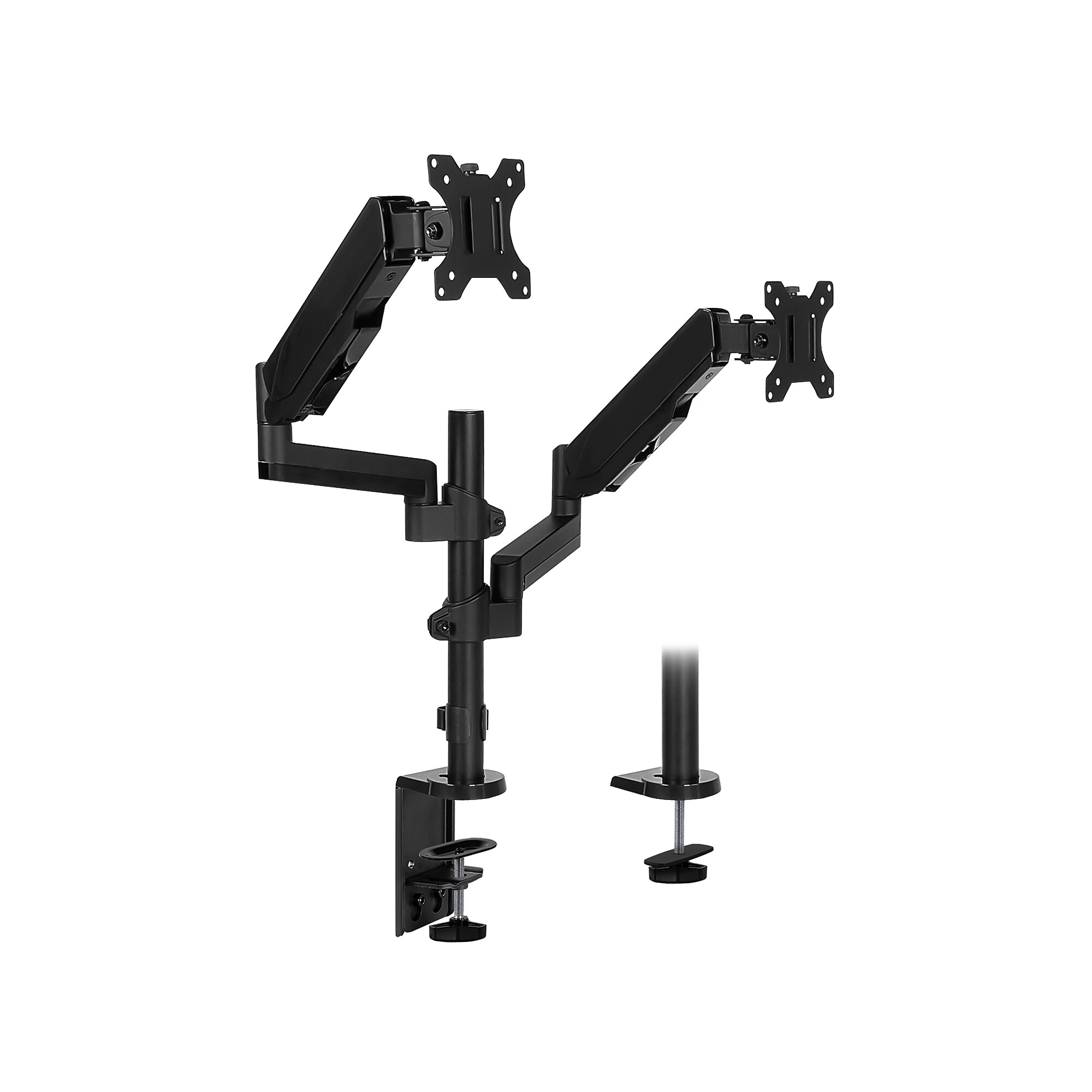 Mount-It! Dual Monitor Arm Desk Mount for 17″ to 32″ Monitors, Black (MI-4762) Sansujyuku sansujyuku.com