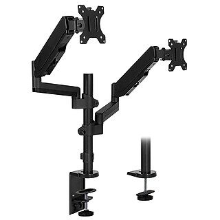 Ergotron DS100 Quad-Monitor Desk Stand Adjustable Monitor, Up to