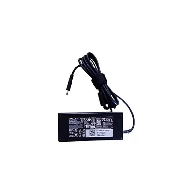 Dell 90W Laptop Adapter & Charger for Dell Laptops, Black (492-BDDT) image 1