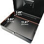 CARL Steel Security Cash Box, Black (CB-2012)~#|#~993943F0-8B98-48FA-8E89307434792B9E_sc7