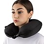 Bugatti Bondstreet Polyester Travel Pillow, Black (TAC5416BS-BLK)~#|#~9943B59F-0996-44D6-B3F82F68882B7824_sc7