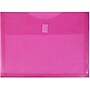 JAM Paper Premium Plastic Document File, Letter, Fuchsia Pink, 3/Pack (218V1FUX3)~#|#~99495546-8326-4734-91A74F635BE783D6_sc7