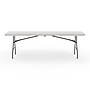 Staples 8' x 30" Heavy Duty Plastic Folding Table, White Granite (79233/54273)~#|#~994B7E14-82E5-4FF7-A5B4CB9EE66B175B_sc7