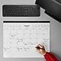 2024 Staples 22" x 17" Desk Pad Calendar, Unlined, Black/White (ST58448-24)~#|#~9952D7DA-5DFA-4C98-99E48D3926F64792_sc7