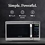 Farberware Classic 0.7 Cu. Ft. Countertop Microwave, Brushed Stainless (FMO07AHTBKJ)~#|#~99627383-680C-4B61-8B8C137FF0810D4B_sc7