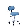 Viva Comfort Armless Vinyl Medical and Lab Stool with Lumbar Support, Blue (ADI910-03-BLU-MK)~#|#~9963BC62-6B83-41AC-AA826C729B96CC7B_sc7