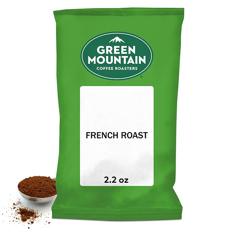Green Mountain French Roast Ground Coffee Packs, Dark Roast, 50/Carton (4441) image 1