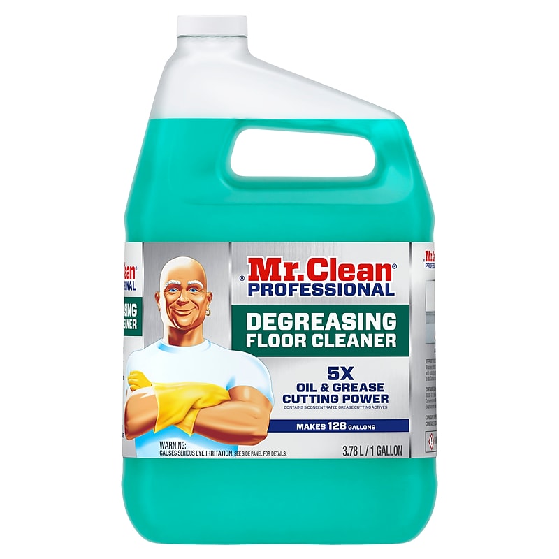 Mr. Clean Professional Degreasing Floor Cleaner, Clean Scent, 1 Gallon (19858) image 1