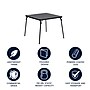 Flash Furniture Madelyn Folding Table, 33.5" x 33.5", Black (JB2)~#|#~99719A87-85D2-4377-A9B64283DE7991A4_sc7