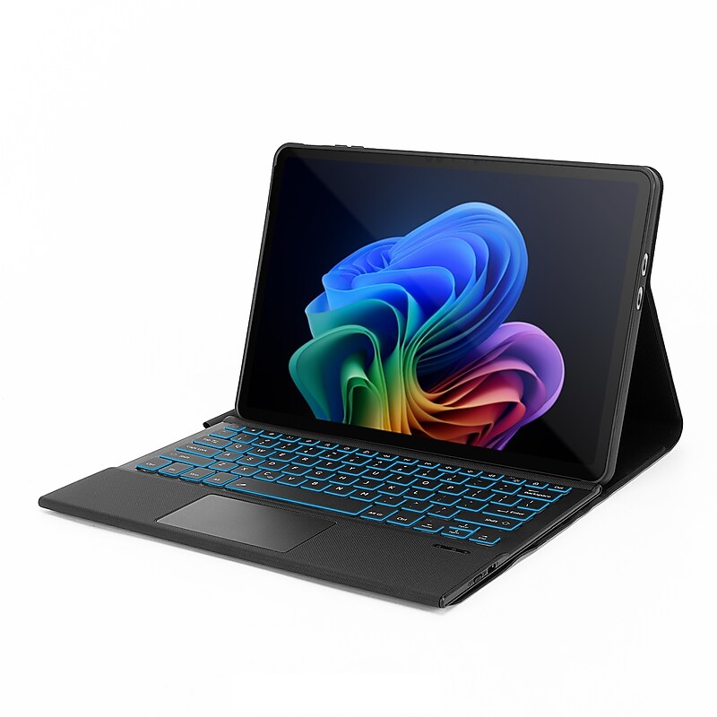 SaharaCase Navigate Series Keyboard Case with Track Pad for Microsoft Surface Pro 12", Scorpion Black (TB00483) image 1