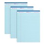 Roaring Spring Paper Products Enviroshades Notepad, 8.5" x 11.75", Wide Ruled, Blue, 50 Sheets/Pad, 3 Pads/Pack (74123)~#|#~997E495E-F9C8-4502-9857263F674F8F35_sc7