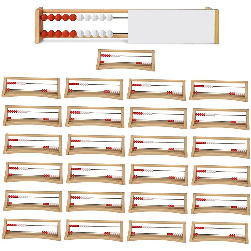hand2mind Rekenrek 20-Bead Plastic, 26 Pieces/Set (86411) image 1