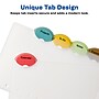 Avery Style Edge Mini Insertable Plastic Dividers, 5 Tabs, Multicolor (11118)~#|#~99819FBE-FA7A-4771-A3840CBE87C2CFEC_sc7