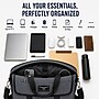 Vangoddy Chrono Canvas Water Resistant Messenger Bag, Gray (MSBLEA134)~#|#~99867CBE-EA3E-4B3E-AAD1F1AC3667607E_sc7