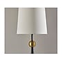 Adesso Francis Incandescent Table Lamp, Antique Brass/White (1574-01)~#|#~998C799C-2366-46F7-B9068B5F13A17AA6_sc7
