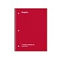 Staples® 1-Subject Subject Notebooks, Other, College Ruled, 100 Sheets, Black (42077M)~#|#~998D199C-4EF1-474F-9C31EC4CF6F70BC7_sc7