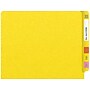 Medical Arts Press Heavy-Duty End Tab File Folder, Straight Cut, Letter-Size, Yellow, 40/Box (S-09459-YLW)~#|#~9992A104-DD60-468B-9726B53DC054678D_sc7
