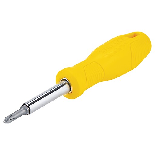 Stanley 6-in-1 Quick-Change Interchangeable Screwdriver (STHT60048