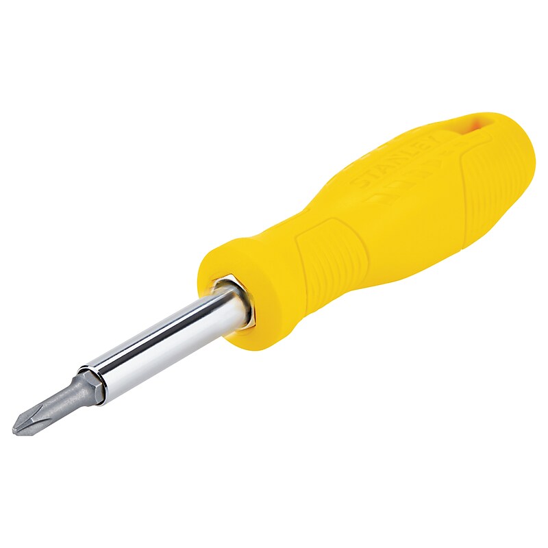 Stanley 6-in-1 Quick-Change Interchangeable Screwdriver (STHT60048) image 1