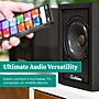 Electrohome Huntley Powered Bookshelf Speakers with Built-in Amplifier, 3" Drivers, Bluetooth 5, RCA/Aux - Black~#|#~99997C48-18FE-41DF-8CDE7072E0F97735_sc7