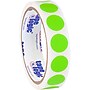 Tape Logic Inventory Circle Labels, 3/4" Dia., Fluorescent Green, 500/Roll (DL610J)~#|#~999A7235-8AA2-462A-BBDC318B02233AFF_sc7