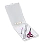JAM Paper Wood Storage Clipboard, Letter Size, Clear, 3/Pack (331CPBclx3KIT)~#|#~999A74C0-24A6-4F1F-A79945412FDCE738_sc7