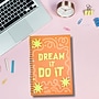Hustle & Hope Dream It, Do It 1-Subject Composition Notebooks, 6" x 8.5", College Ruled, 100 Sheets, Multicolored (NOT004)~#|#~999F31ED-95B4-4D49-B25848D835BB18A0_sc7