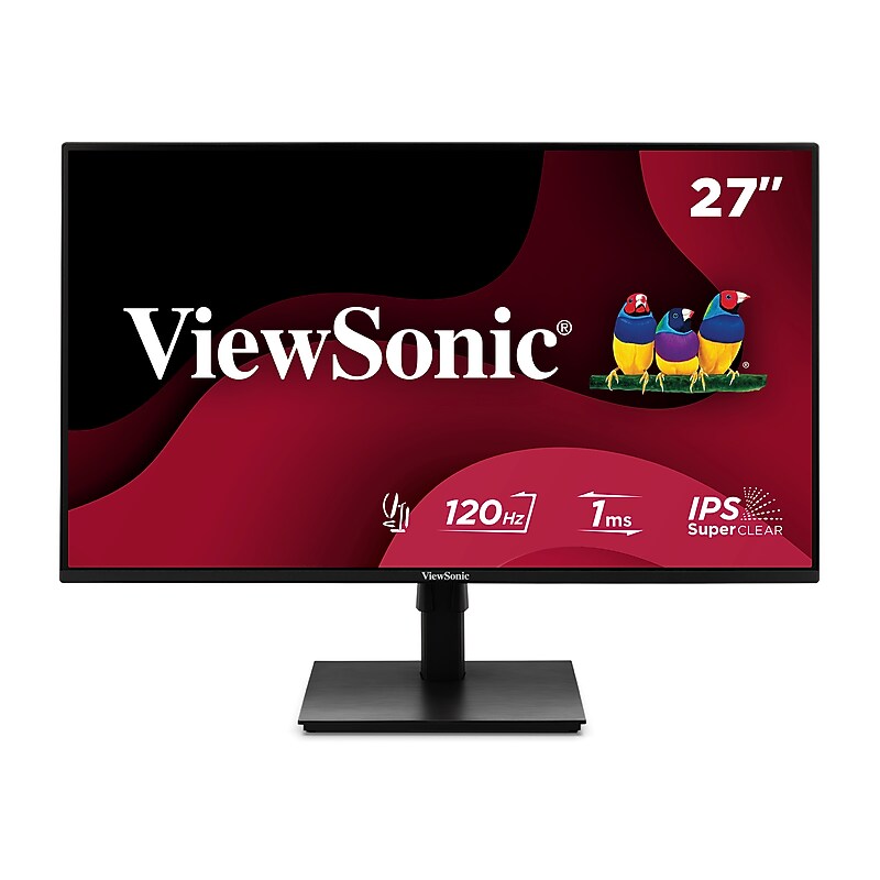 ViewSonic 27" FHD 120Hz LCD Monitor, Adjustable (VA2748-MHJ) image 1