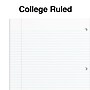 Staples Premium Poly 1-Subject Notebook, 8.5" x 11", College Ruled, 100 Sheets, Purple (ST20954D)~#|#~99A40756-FCCA-455C-B5175FEA78D0314C_sc7