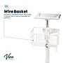 Viva Comfort Height-Adjustable Portable Mobile Stand for Edan Vital Signs Monitor, White (ADI912-C-MP-03-MK)~#|#~99B12206-4A5A-4BCC-A2F3238790DA1E39_sc7