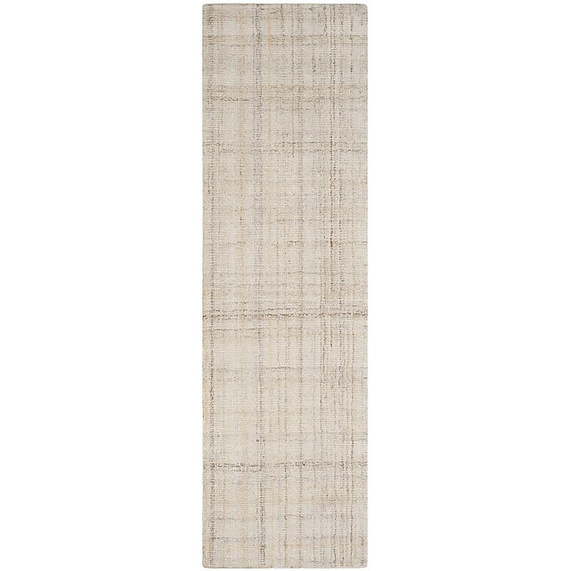 Safavieh Abstract Collection 2' x 12' Runner Indoor Area Rug, Tufted, Ivory/Beige (ABT141D-212) image 1
