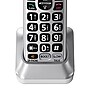 Panasonic Amplified Cordless Phone Accessory Handset for Panasonic KX-TGM45S Series, Silver (KX-TGMA45S)~#|#~99BF8980-7582-4708-9B205A472B5C7308_sc7