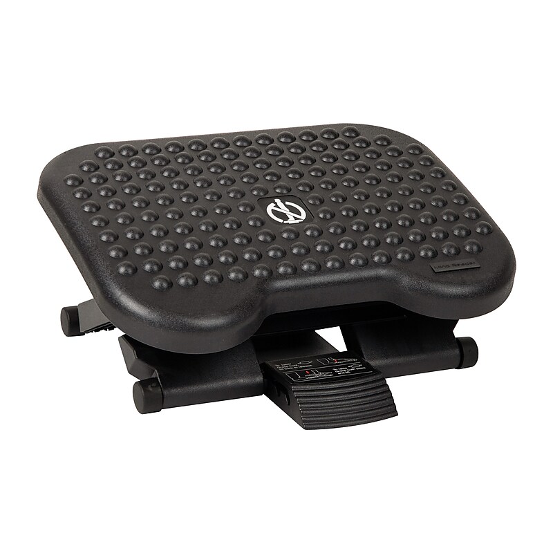 Mind Reader Tilt Adjustable Foot Rest, Black (FTREST-BLK) image 1