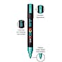 POSCA PC-5M Metallic Water Based Paint Marker, Medium Bullet Tip, Assorted Colors, 8/Set (UBCPC5M8CMETALLIC)~#|#~99C7A2A1-FC04-4FA6-A10F6237F24C8F2F_sc7