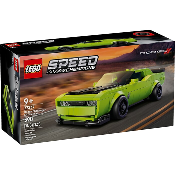 レコルト LEGO Speed Champions Dodge Challenger SRT Hellcat, 390 Pieces