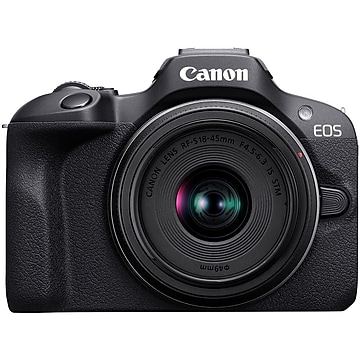 Canon EOS R100 24.1 Megapixel Digital Mirrorless Camera, Black