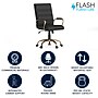 Flash Furniture Whitney Ergonomic LeatherSoft Swivel Executive Chair, Black/Gold (GO2286MBKGLD)~#|#~99CAC4CE-0085-4BE1-9B329466AE0E704B_sc7