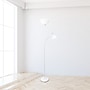 Simple Designs 71.50" LED Floor Lamp with Reading Light, White (LF2000-WHT)~#|#~99CC993A-1557-4770-91BA1754CFCD2A6D_sc7