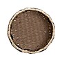 Household Essentials Zee Cattail/Paper Storage Basket, Light Beige/Black (ML-6762)~#|#~99CCD787-0F61-4C0C-8AE7C50E36CC38BB_sc7