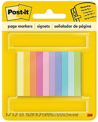 Post-it Write-on Durable File Index Tabs – 44 Pack For Price Of 24 (6862GO) By 3M