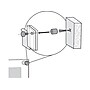 Azar Sign Holder, 8.5" x 11", Wall Mounted, Black Acrylic, 4/Pack (105514-BLK-4PK)~#|#~99CE2223-FD8E-4A41-85C3ED1642C1E3D4_sc7